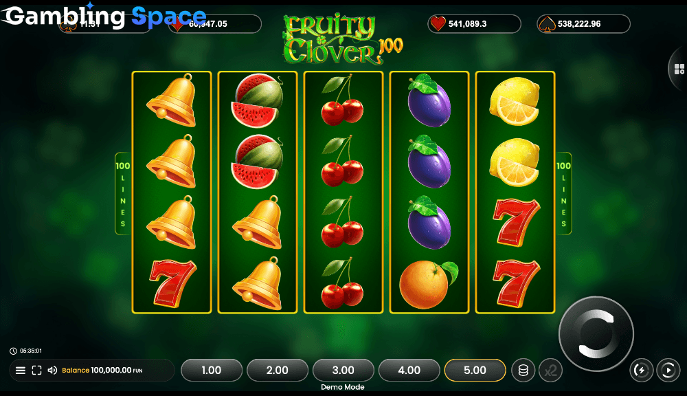 Fruity Clover 100 – Screenshot 1