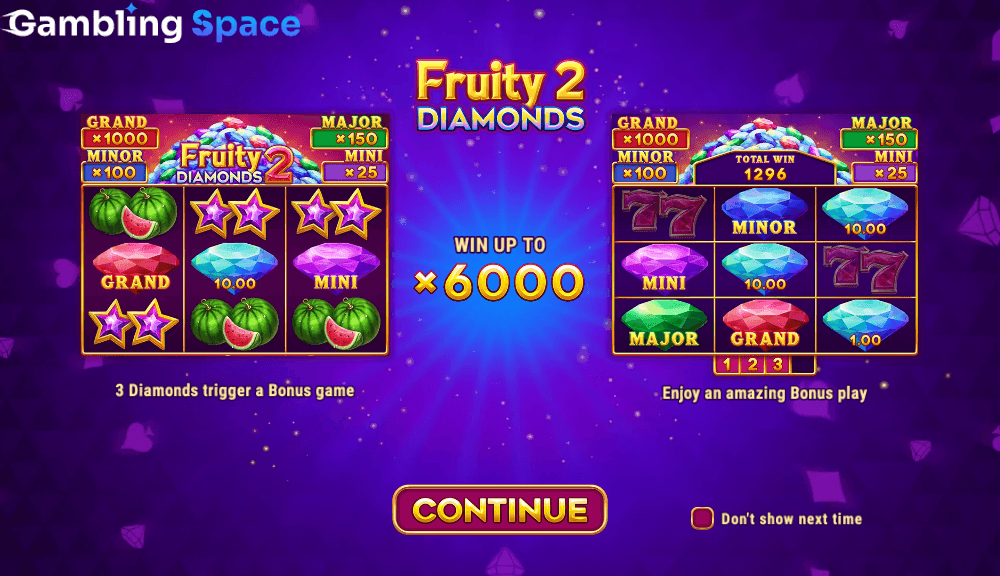 Fruity Diamonds 2 – Screenshot 1