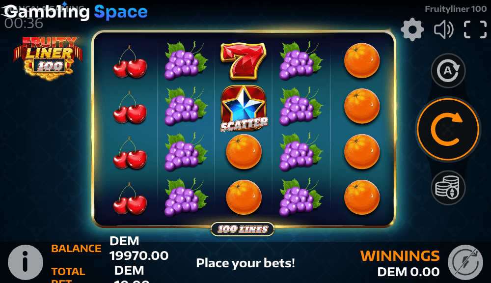 Fruityliner 100 – Screenshot 4
