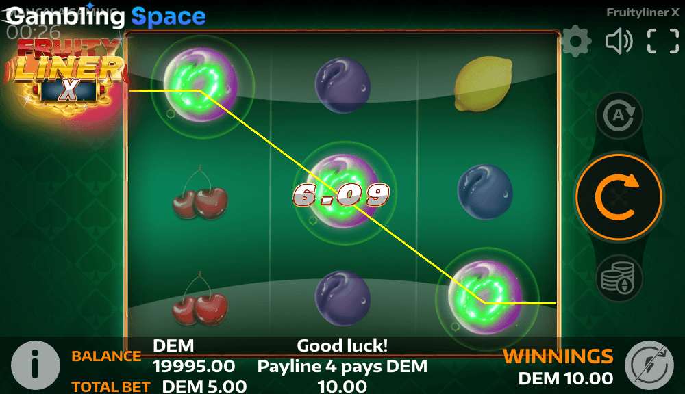 Fruityliner X – Screenshot 2