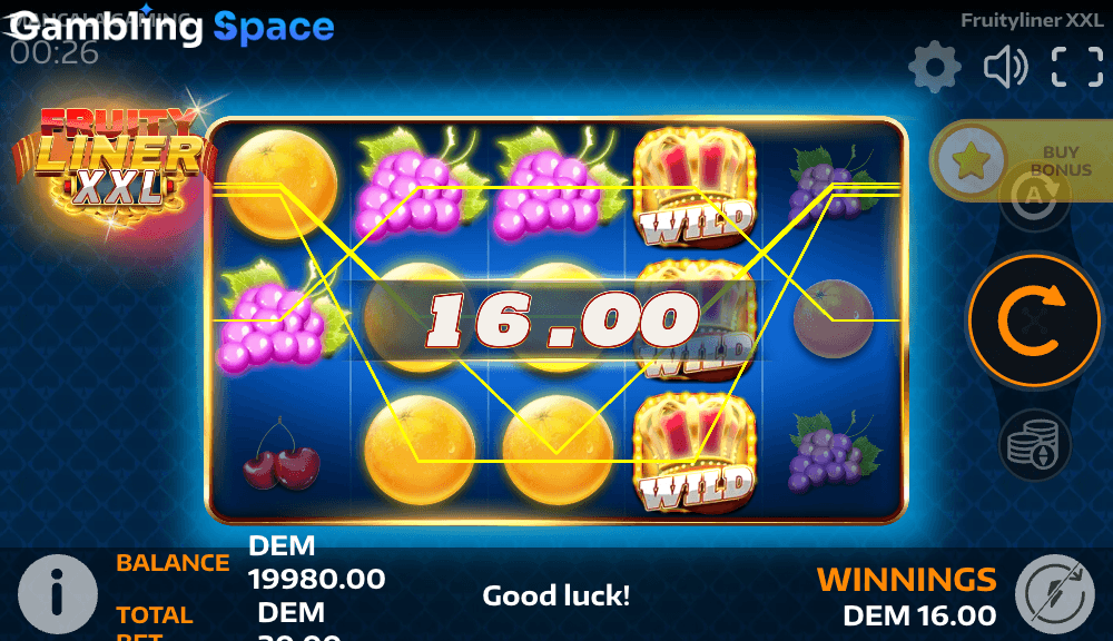 Fruityliner XXL – Screenshot 2