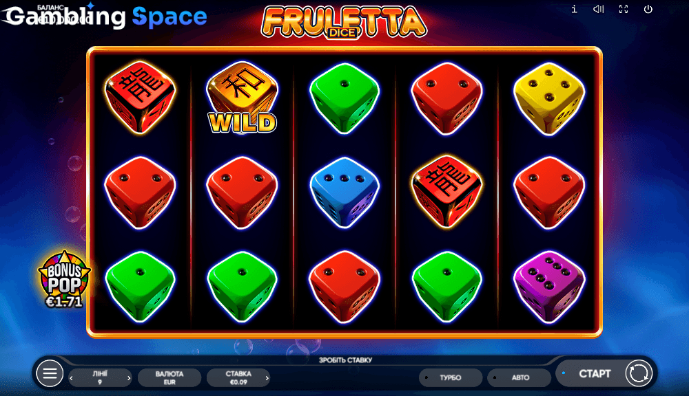 Fruletta Dice – Screenshot 1
