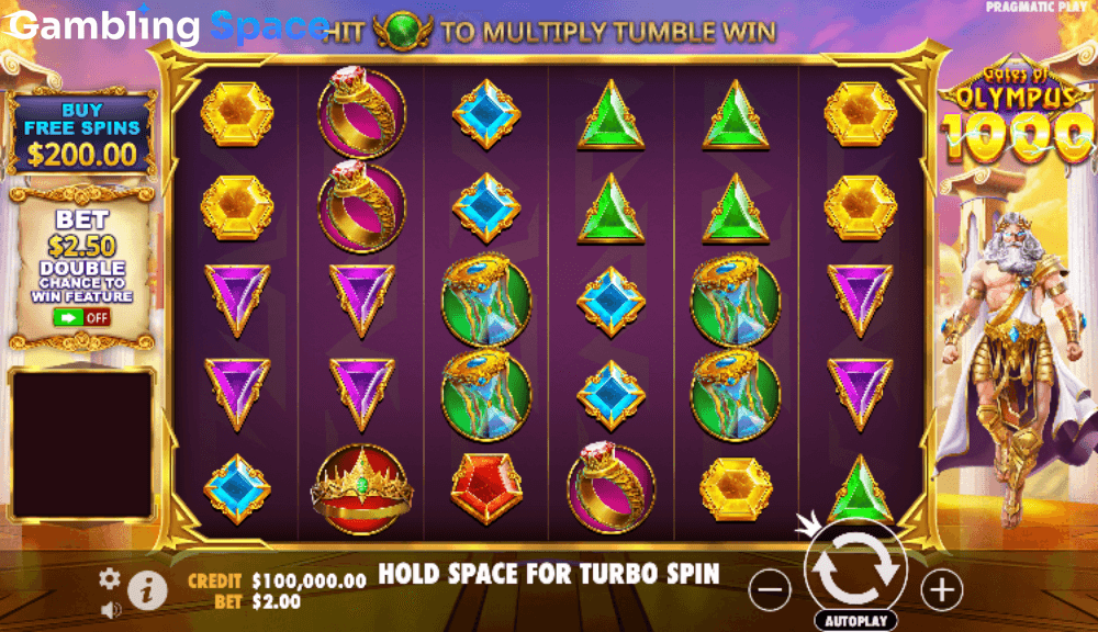 Gates of Olympus 1000 – Screenshot 2