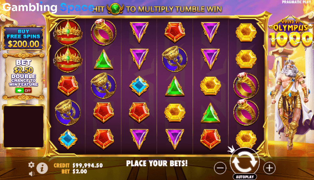 Gates of Olympus 1000 – Screenshot 5