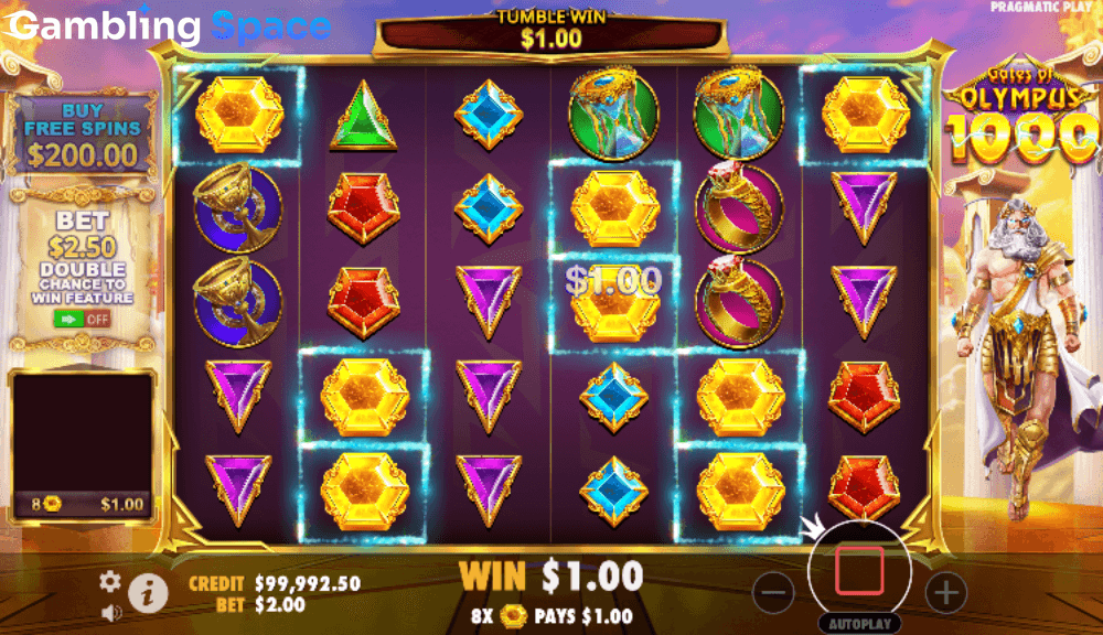 Gates of Olympus 1000 – Screenshot 6