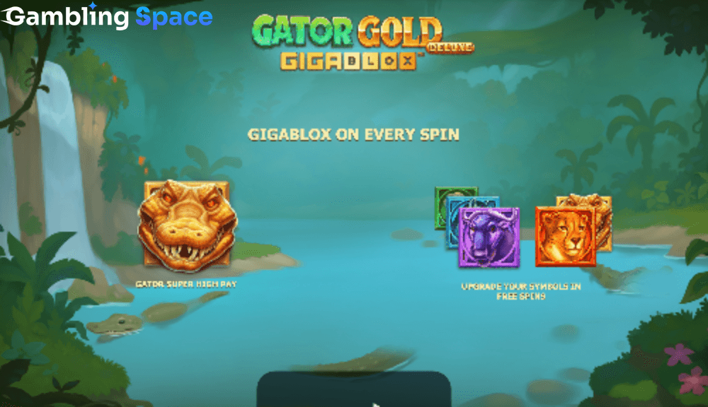 Gator Gold Deluxe Gigablox – Screenshot 1