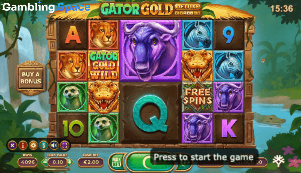 Gator Gold Deluxe Gigablox – Screenshot 2