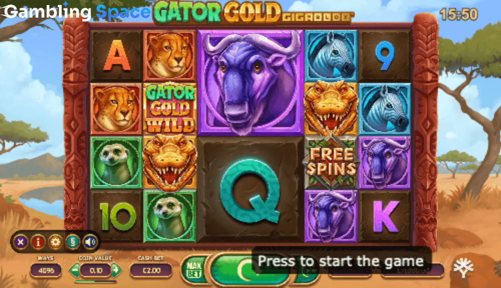 Gator Gold Gigablox – Screenshot 2