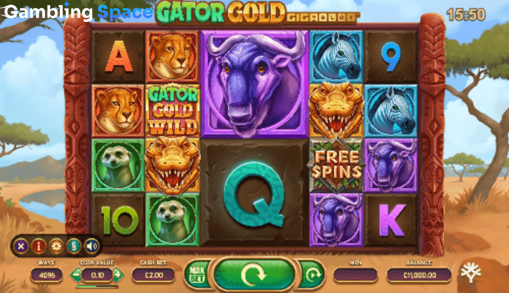 Gator Gold Gigablox – Screenshot 3