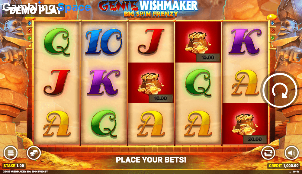 Genie Jackpots Big Spin Frenzy – Screenshot 2