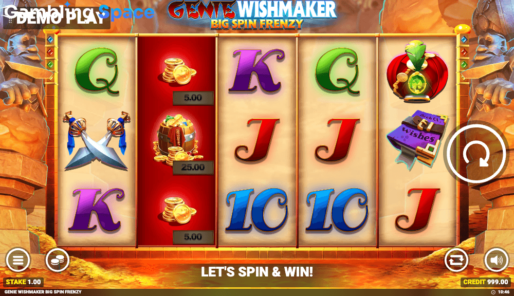 Genie Jackpots Big Spin Frenzy – Screenshot 3
