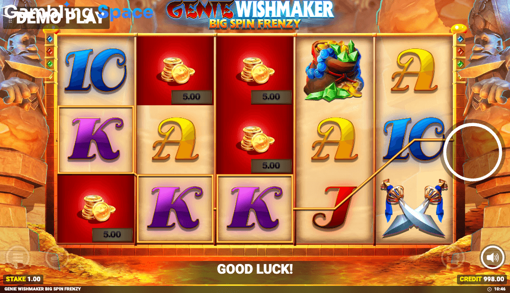 Genie Jackpots Big Spin Frenzy – Screenshot 4