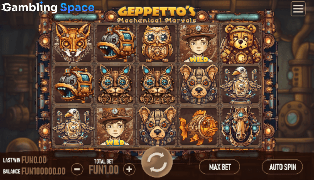 Geppetto's Mechanical Marvels – Screenshot 1