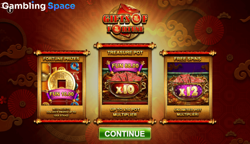 Gifts of Fortune Megaways – Screenshot 1