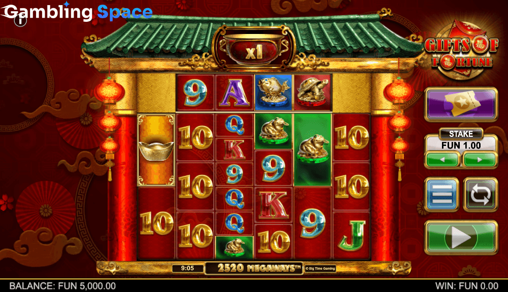 Gifts of Fortune Megaways – Screenshot 2