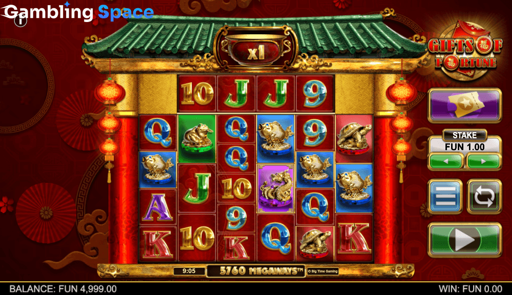 Gifts of Fortune Megaways – Screenshot 3