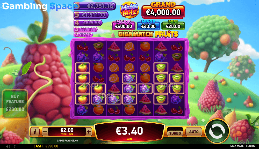Giga Match Fruits – Screenshot 3