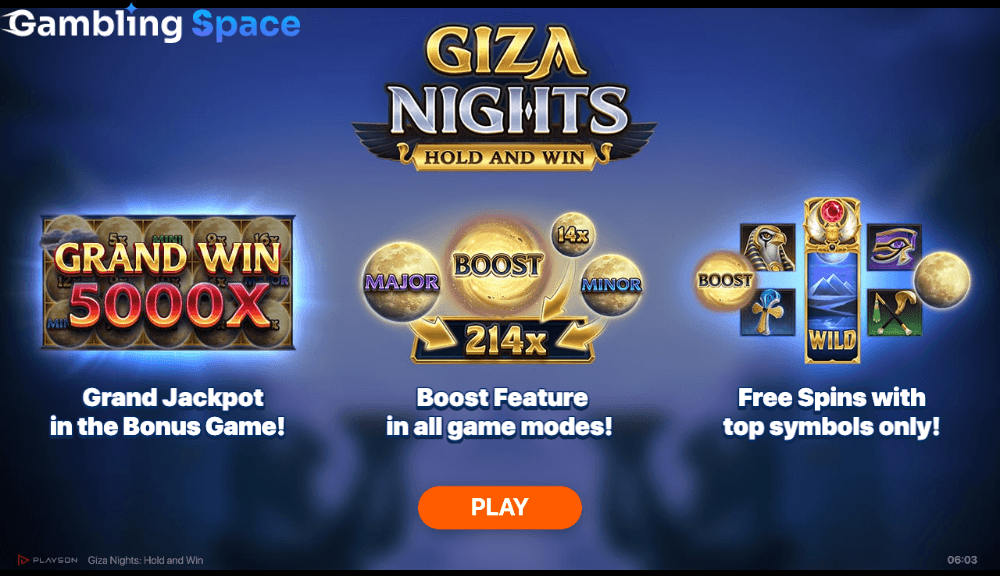 Giza Nights: Hold and Win – Screenshot 1
