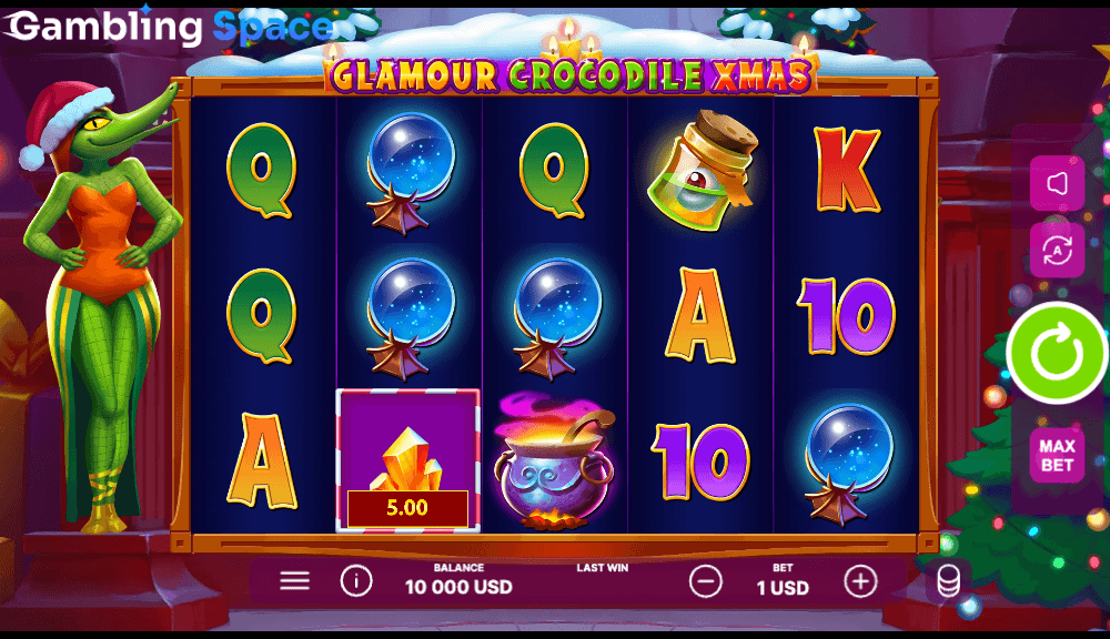 Glamour Crocodile Xmas – Screenshot 2