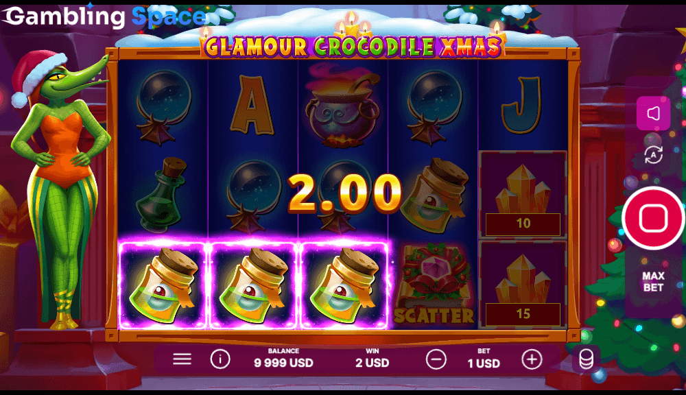 Glamour Crocodile Xmas – Screenshot 3