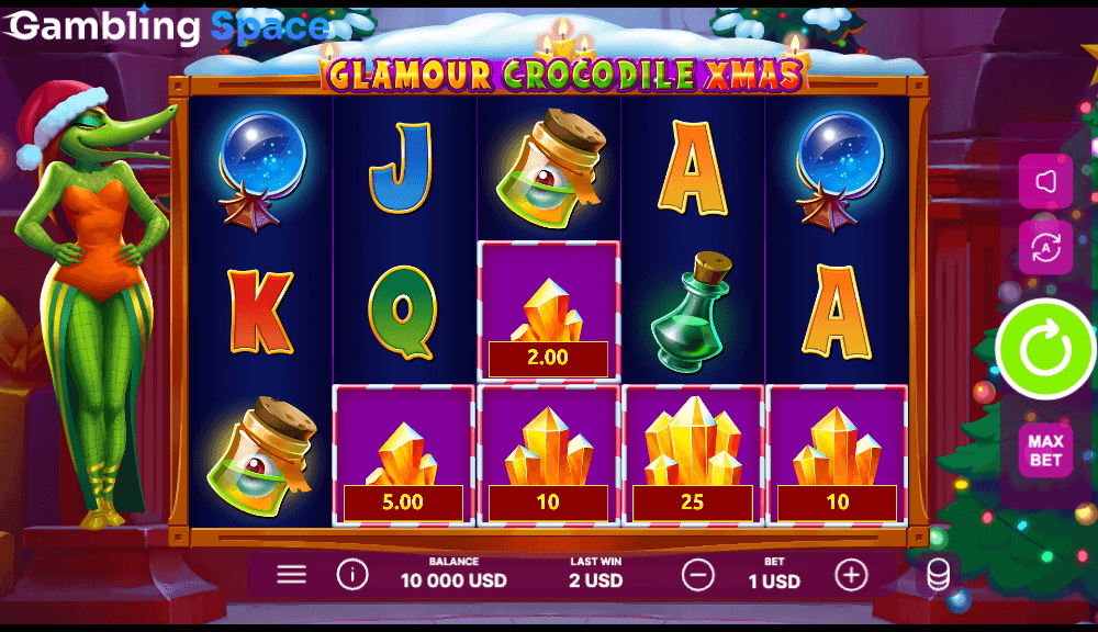 Glamour Crocodile Xmas – Screenshot 4