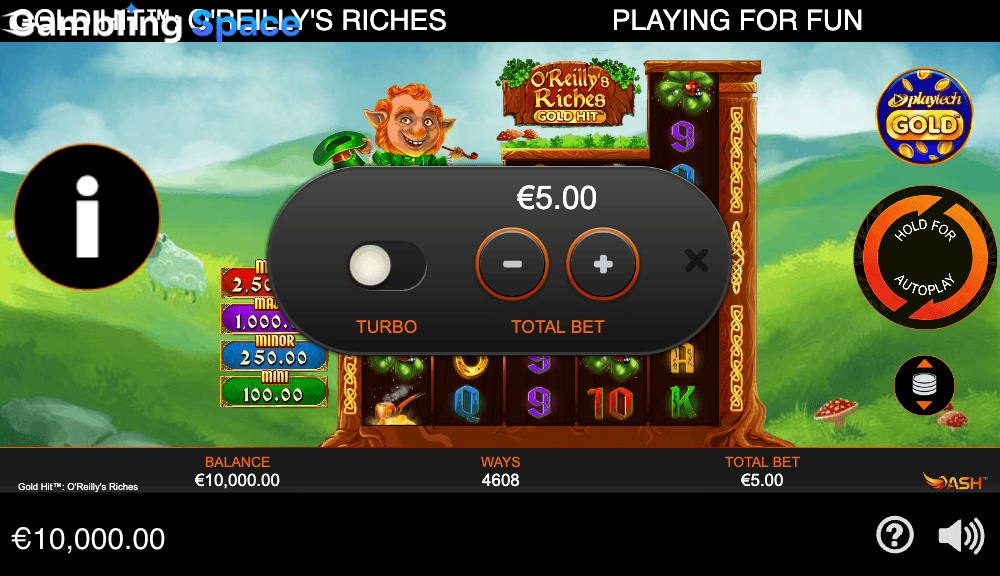 Gold Hit O'Reilly's Riches – Screenshot 2