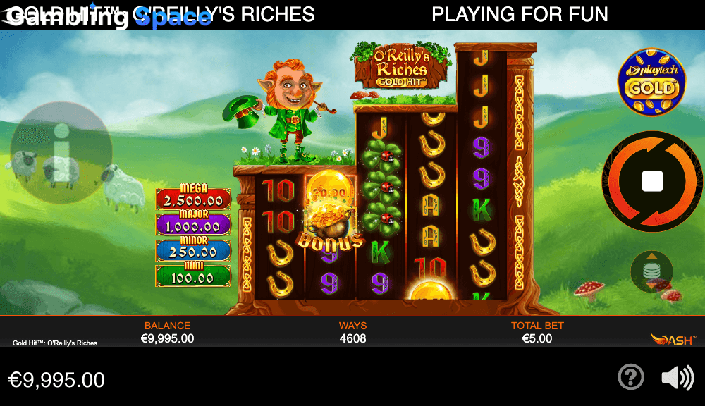 Gold Hit O'Reilly's Riches – Screenshot 3