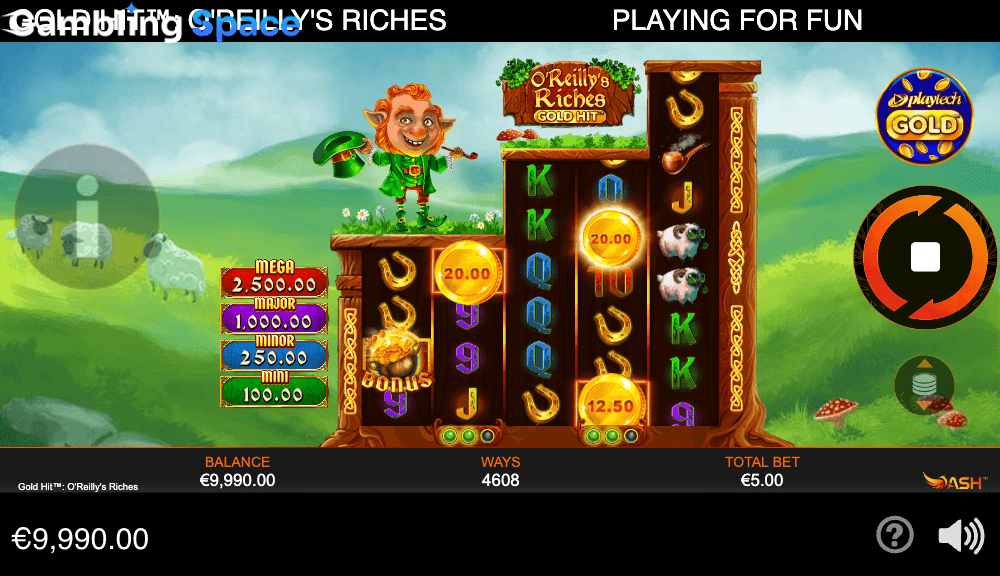 Gold Hit O'Reilly's Riches – Screenshot 4