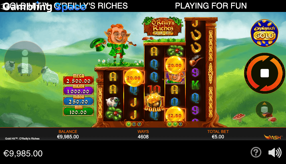 Gold Hit O'Reilly's Riches – Screenshot 5