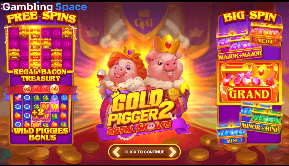 Gold Pigger 2 Royal Snouts – Screenshot 1