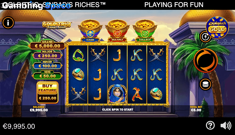 Gold Trio: Sinbad's Riches – Screenshot 3
