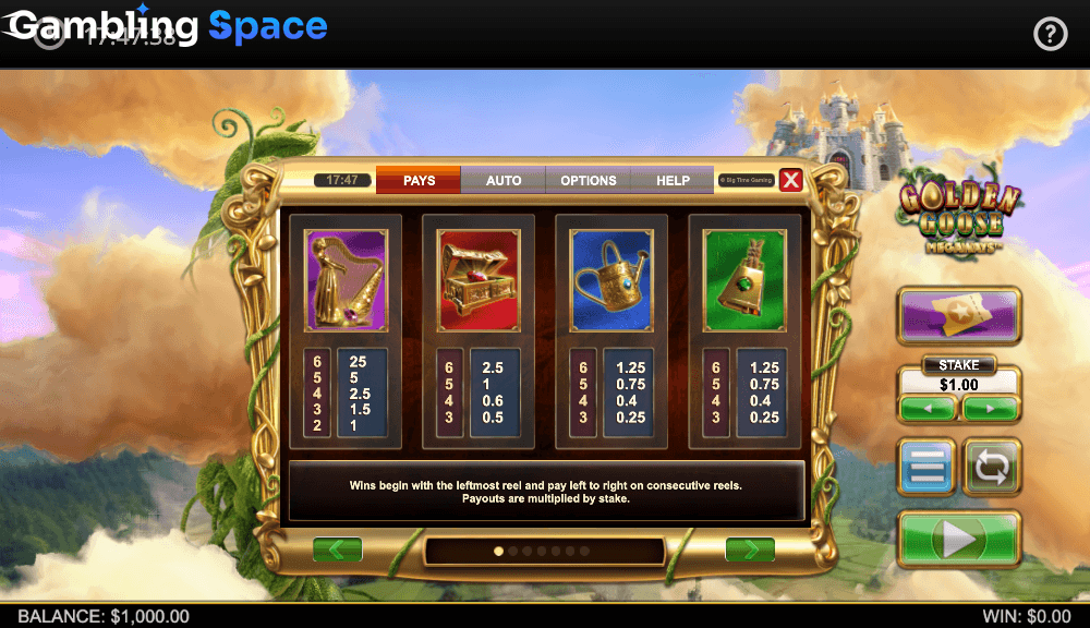 Golden Goose Megaways – Screenshot 2