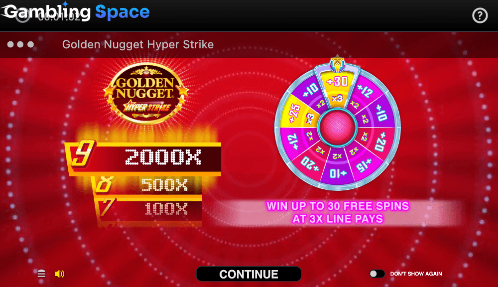 Golden Nugget Hyper Strike – Screenshot 1