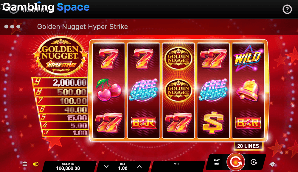 Golden Nugget Hyper Strike – Screenshot 2