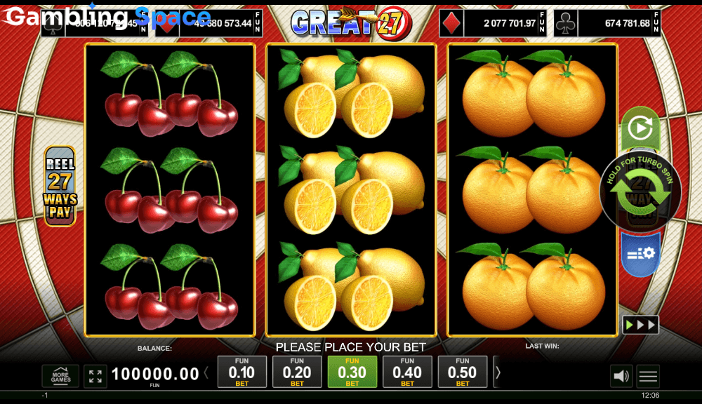 Great 27 – Screenshot 1