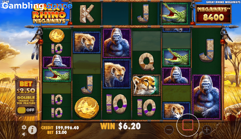Great Rhino Megaways – Screenshot 6