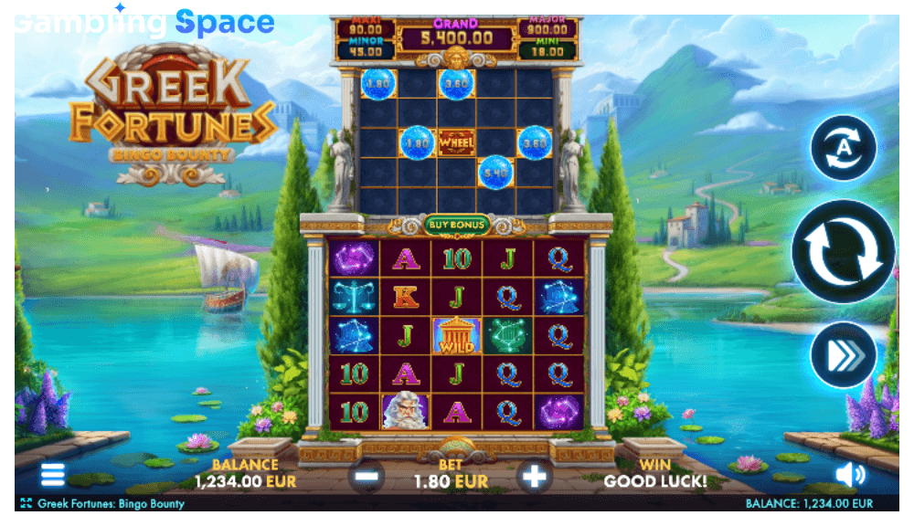 Greek Fortunes: Bingo Bounty – Screenshot 2