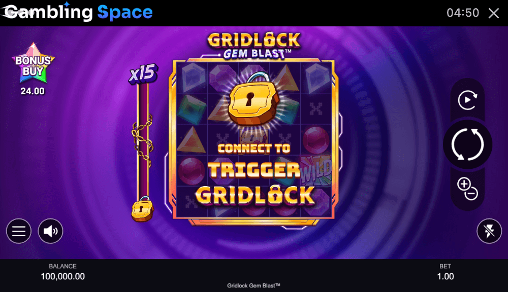 Gridlock Gem Blast – Screenshot 2