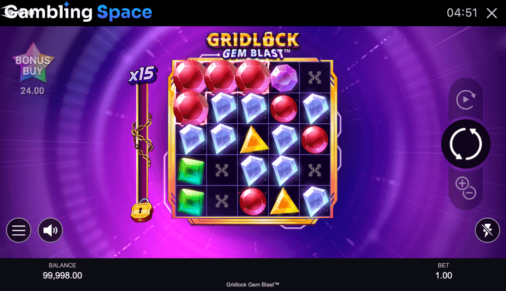 Gridlock Gem Blast – Screenshot 4