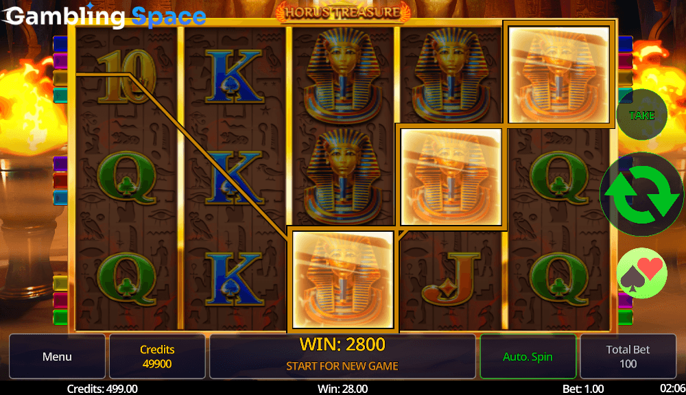 Horus Treasure – Screenshot 6