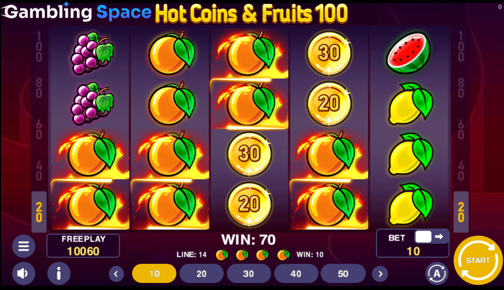 Hot Coins & Fruits 100 – Screenshot 3