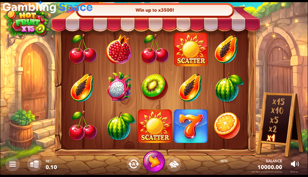 Hot Fruit x15 – Screenshot 1