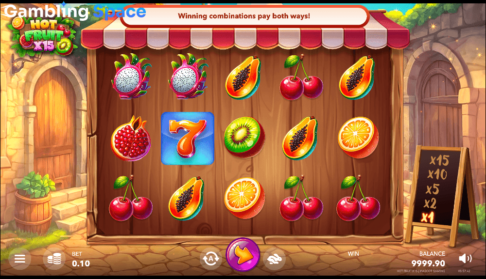 Hot Fruit x15 – Screenshot 2