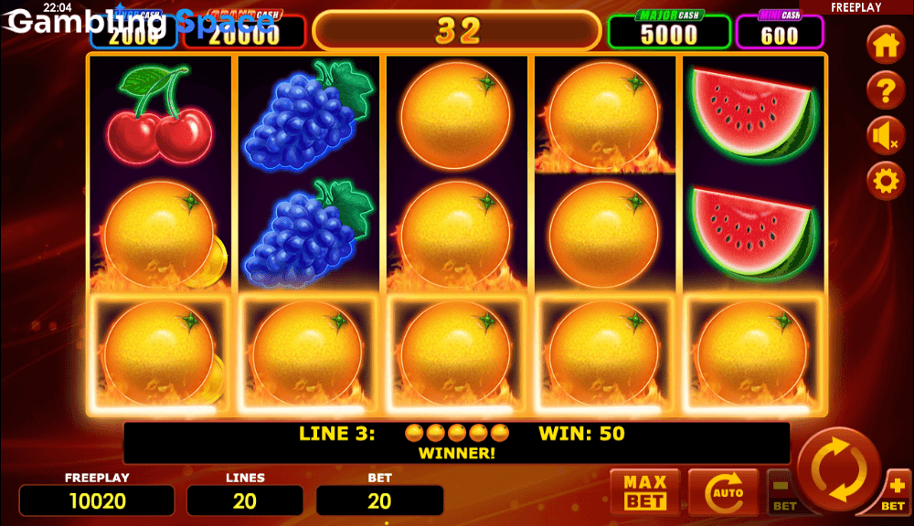 Hot Fruits 20 Cash Spins – Screenshot 6