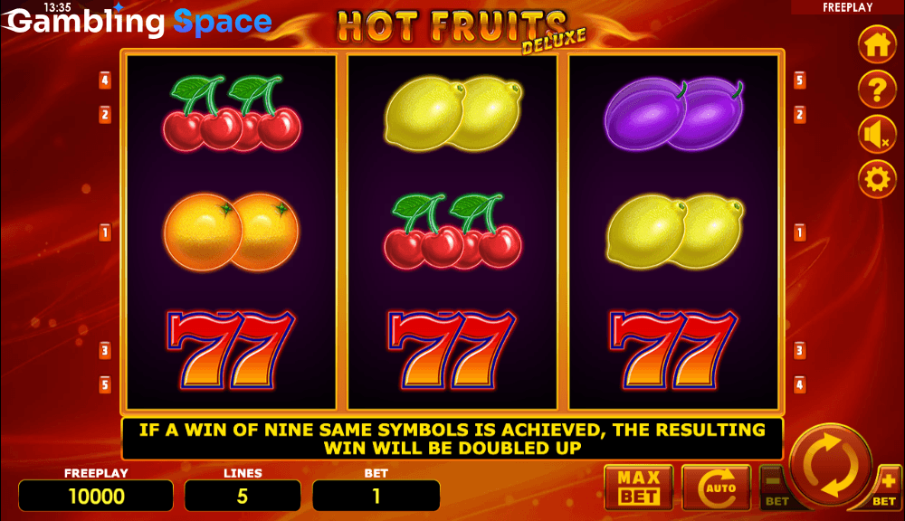 Hot Fruits Deluxe – Screenshot 2