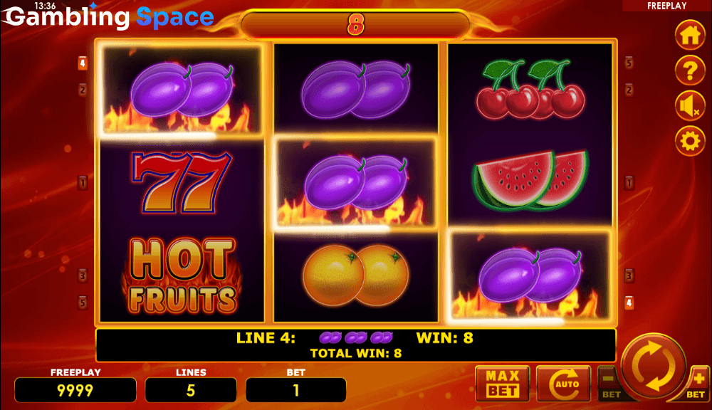 Hot Fruits Deluxe – Screenshot 3