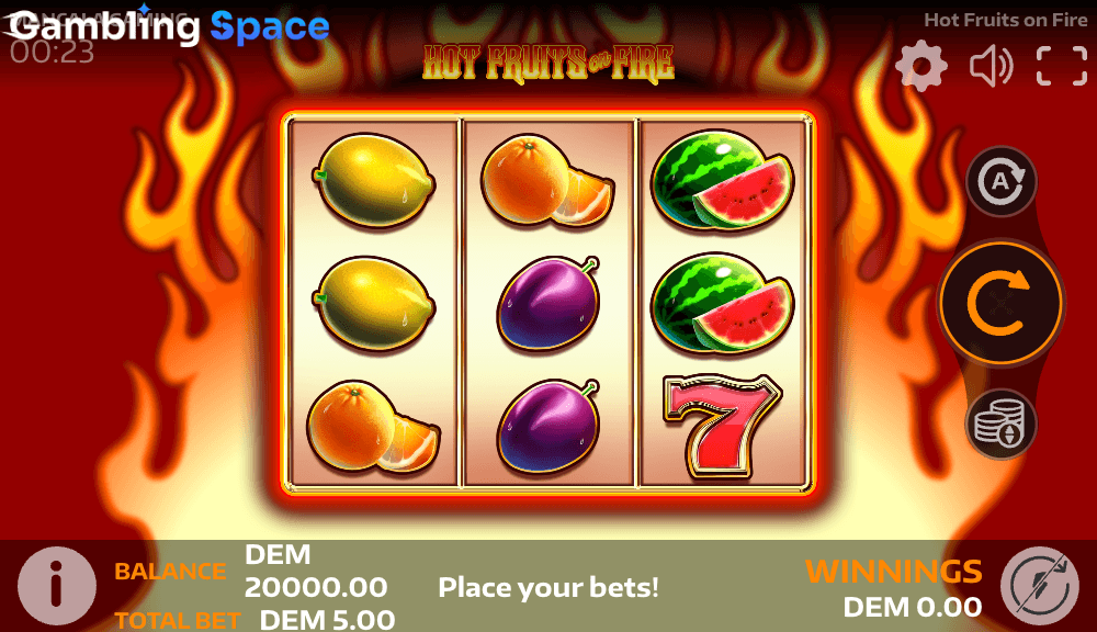 Hot Fruits on Fire – Screenshot 1