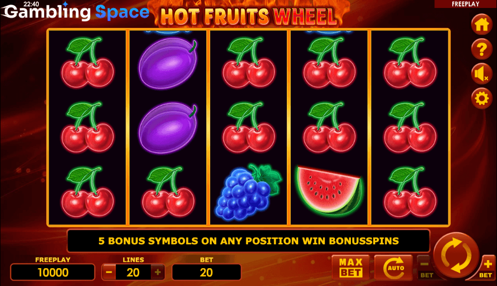 Hot Fruits Wheel – Screenshot 2