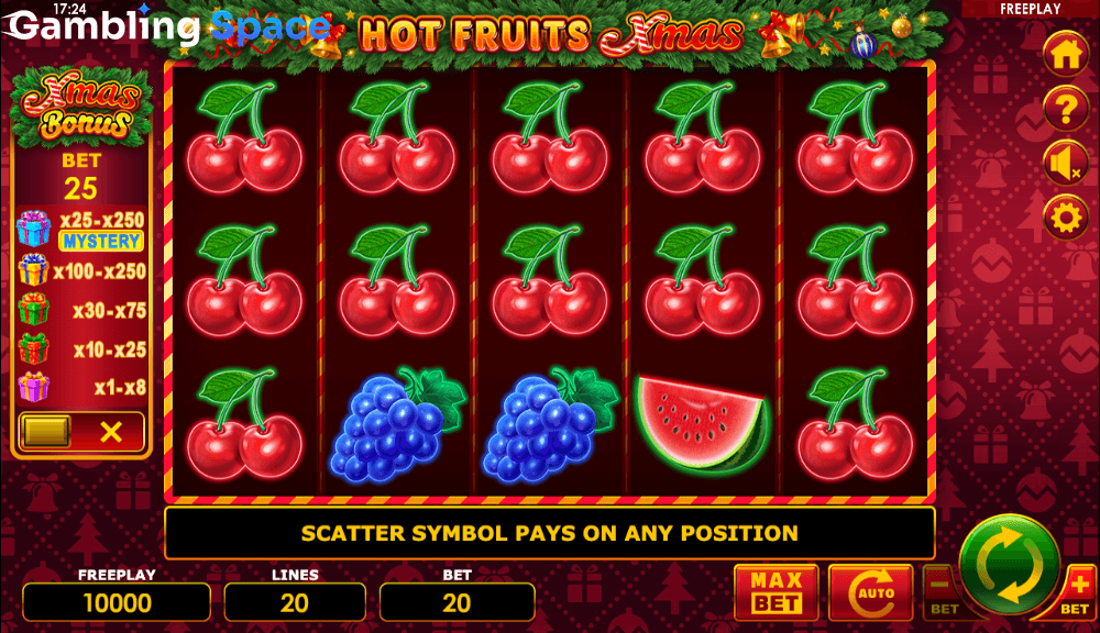 Hot Fruits Xmas – Screenshot 2