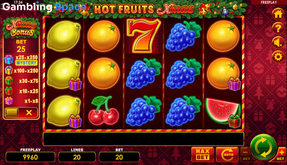 Hot Fruits Xmas – Screenshot 4